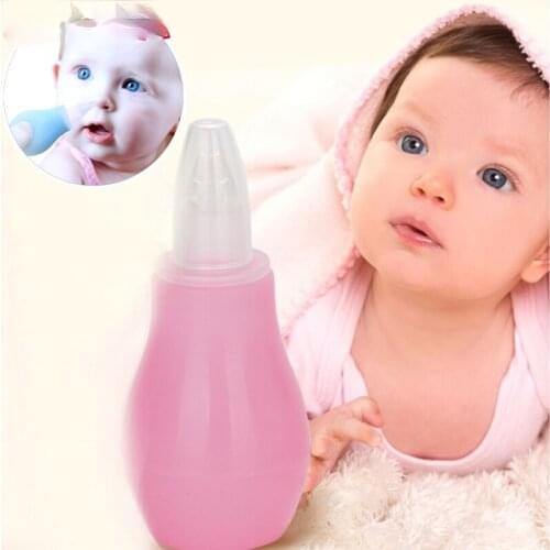 Nasal Aspirator Nose Mucus Cleaner Snot Sucker Pump New Baby Porn Clean Up For Toddler Portable Nasal Aspirator Feeding Pacifier