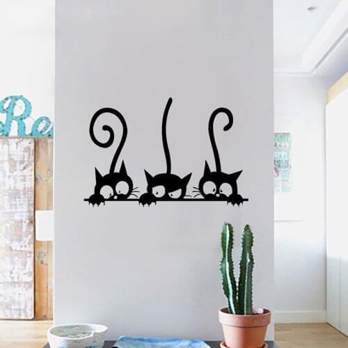 OLOEY Cat Wall Stickers