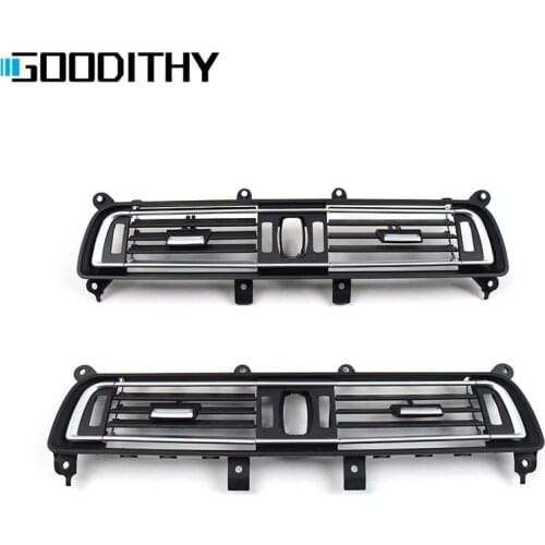 Original Central Air Conditioner Vent Grille Outlet With Chrome For BMW 7 Series F01 F02 730 735 740