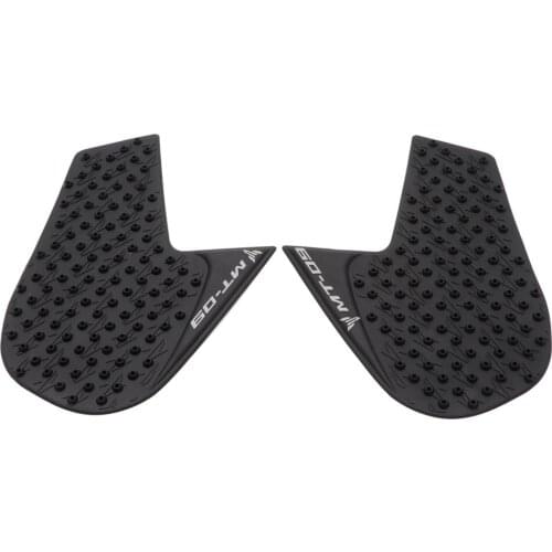 For MT09 MT 09 Anti slip Fuel Tank Pad Side Gas Knee Grip Traction Pads For Yamaha MT-09 2014 2015 2016 2017 2018