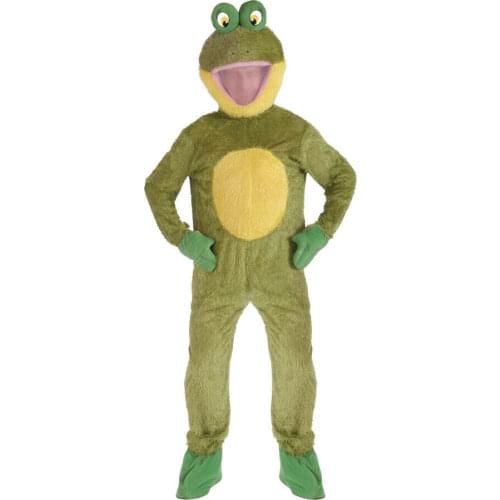 Happy Carnival Mascot Halloween Cartoon Frog Acting Performance Costume Adult Use Birthday Party Advertising Parade Set