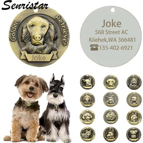 Senristar Tags For Dogs