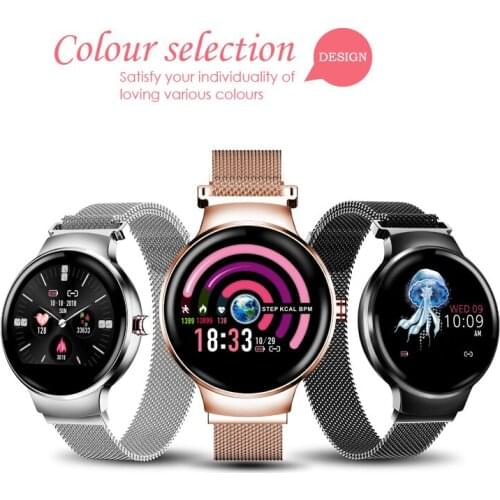 H5 Smart Bracelet Women Blood Pressure Heart Rate Monitoring IP67 Waterproof Wristband Fitness Tracker Fashion Smart Watch