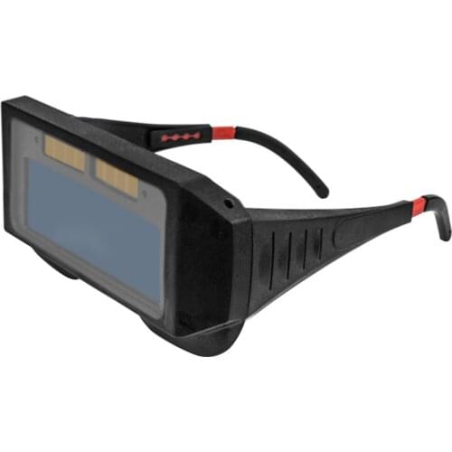 Solar Automatic Variable Light Welder Welding Glasses Welding Antiglare Protection Eye Cover Retractable Glasses Argon Arc