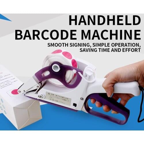 YH-30 Fast Manual Labeling Machine Handheld Self-adhesive Labeling Machine Semi-automatic Labeling Machine Bar Code Machine