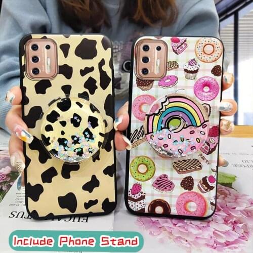 For Woman Brand new Phone Case For MOTO G9 Plus New Arrival Anti-dust Kickstand Lovely