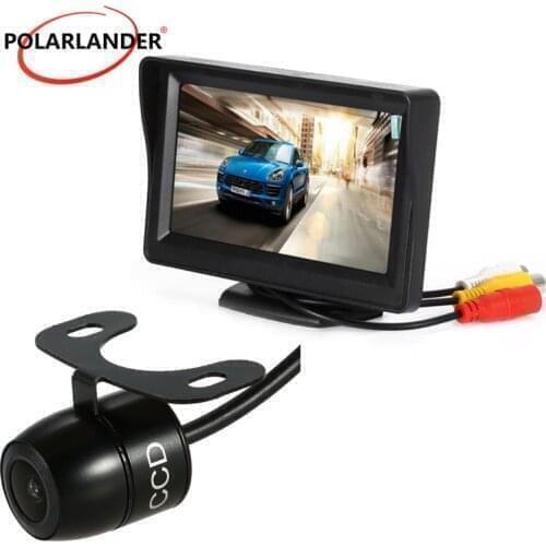 4.3 Inch 480 * 272 TFT LCD Monitor with 2 way AV input Wireless Video Transmit + 170 degree Mini Camera kit
