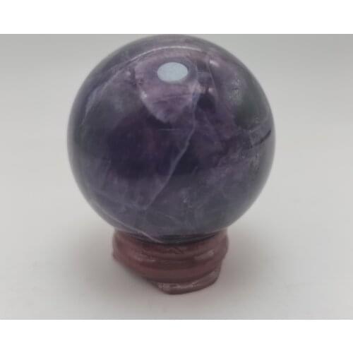 1pcs High Quality Natural Dream Amethyst Quartz Crystals Sphere ball Healing Home Decor Gifts Crystal Ball