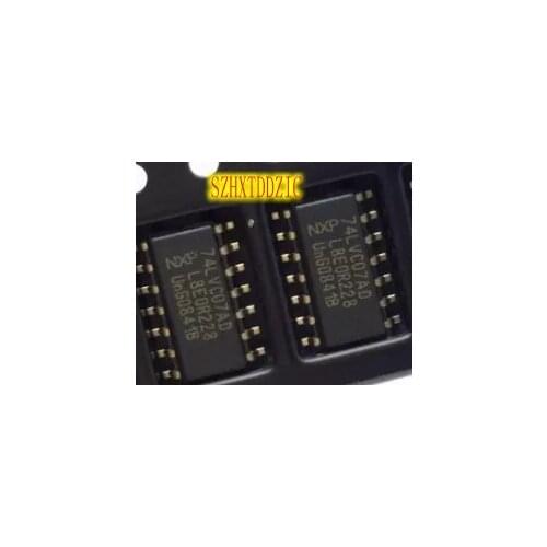 2pcs/lot 74LVC07AD LVC07A SOP14 3.9MM [SMD]