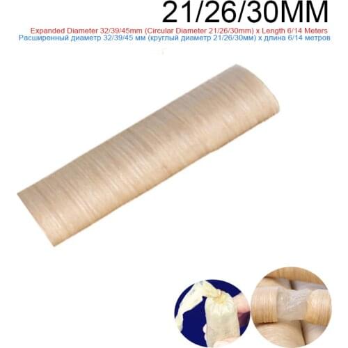 21/2326/30/32mm Edible Sausage Casings Packaging Sausage Tube Casing for Sausage Hamburger Sausage Tools