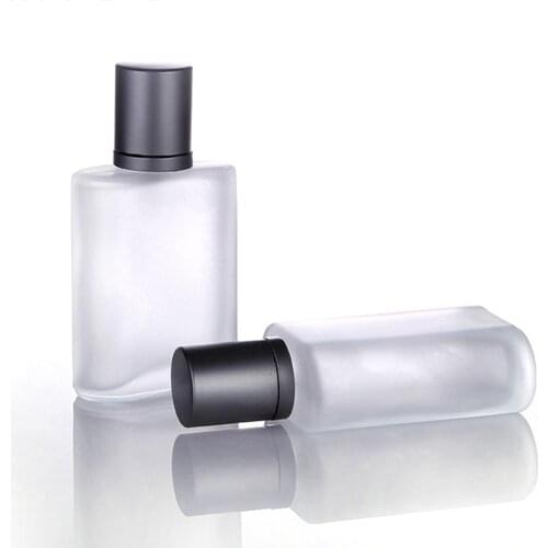 30/50ml Portable Transparent Glass Atomizers Travel Perfume Spray Bottle Mini Refillable Spray Pump Empty Container