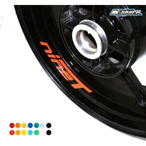 8 X CUSTOM INNER RIM DECALS WHEEL Reflective STICKERS STRIPES FIT BMW NINET