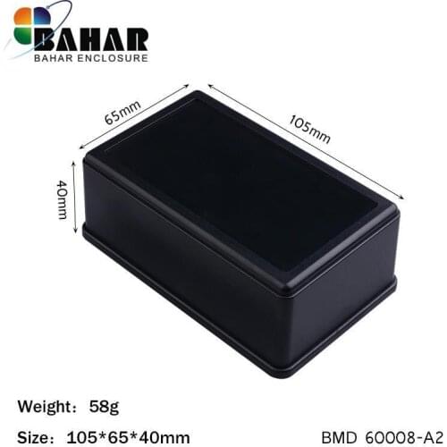 Bahar Desk-top electronics plastic ABS 5 pieces enclosure from Bahar Enclosure 105*65*40 mm BMD60008