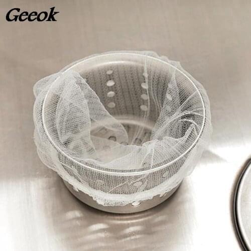 Kitchen Supplies Garbage Bag Filter Sink Portable Leak Net Filter Garbage Bag Filter Garbage Bag Home Accessories