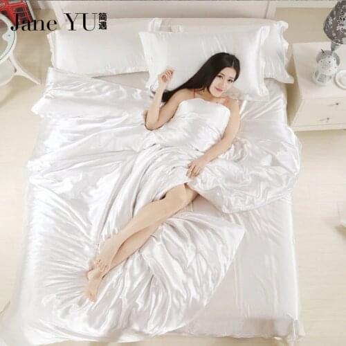 JaneYU Silk Bed Linen