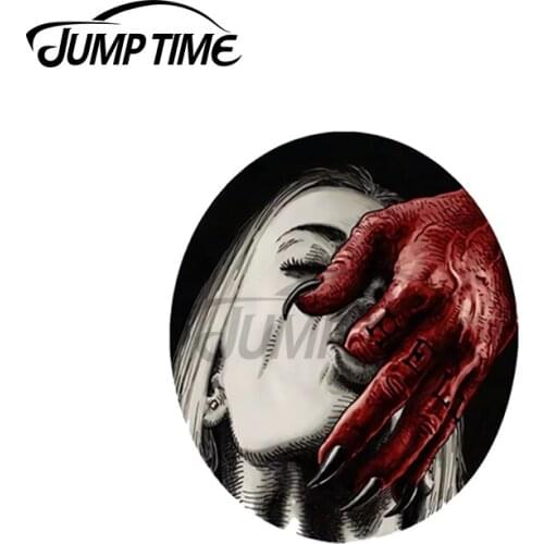 JumpTime 13 x 13cm For Abstract Pleasure Creative Car Sticker Vinyl Body for Car Waterproof Decal SUV Decoration