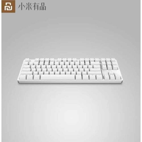 Hot Youpin yuemi Mechanical Keyboard 87 keys Wired Usb Type C Cable With Led Backlight Computer Peripherals For Computer Office