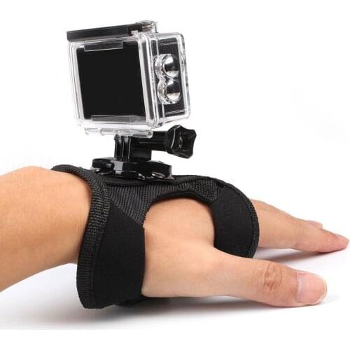 Camera Wrist Hand Strap Belt Band Mount Holder Riding for GoPro Hero 1 2 3 3+ 4 Camera Black Sports Travel