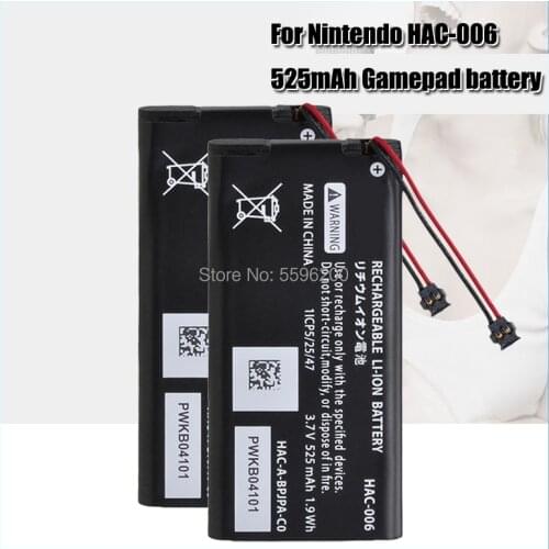 525mAh Li-ion Batteries for Nintendo SWITCH NS joy-con Gamepad game controller Repair Power Battery HAC-006 HAC-016