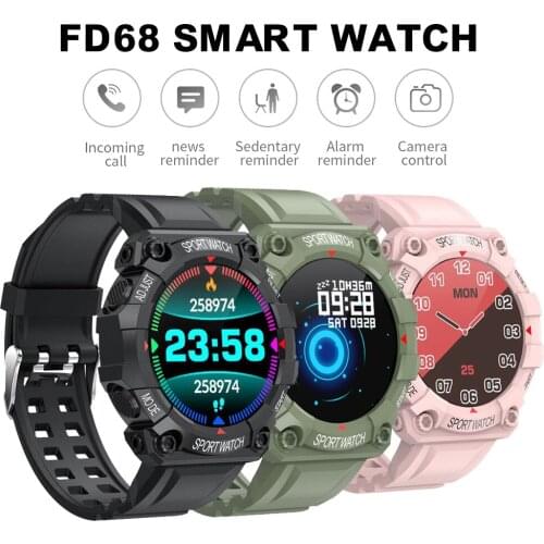 Men Smart Watch Information Call Reminder Custom Face Heart Rate Detection Fitness Exercise Tracking for Android iOS