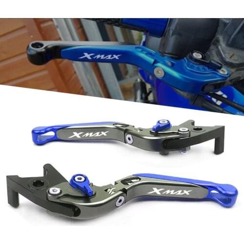 For YAMAHA XMAX 250 125 300 400 XMAX300 X-MAX 125 250 300 400 2013-2016 2017 2018 2019 Scooter Folding Extendable Brake Levers