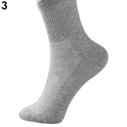 5 Pairs Men Business Breathable Socks Thermal Soft Cotton Blended Casual Sport Sock
