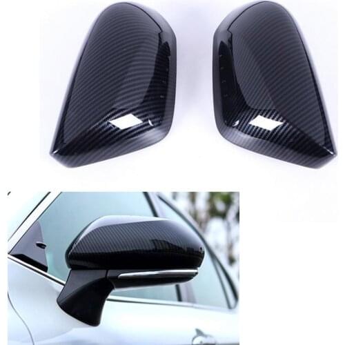 Car Exterior Front Side Rearview Mirror Cover Trim Styling Mouldings For Toyota Camry 2018 Car-covers ABS 2 color New