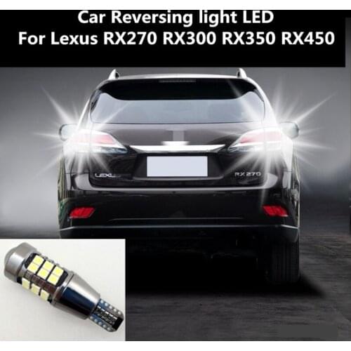 Car reversing light LED FOR Lexus RX270 RX300 RX350 RX450 Car tail lighting decoration lamp modification 6000K 9W 12V 2PCS