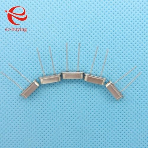 100pcs/lot Crystal Oscillator 12MHz 12 MHz 12M Hz Mini Passive Resonator Quartz HC-49S