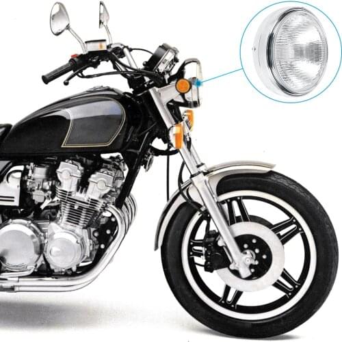 Clear Lens Headlight Lamp For Honda CB1000 CB-1000 CB1000C CB1000-C 1000 Custom Headlight & Bucket Case Complete
