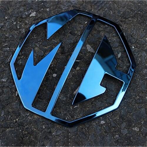 Car Emblem Sticker For MG ZS Morris Garage Accessories 3D Metal Sticker Grille for MG6 Front Rear Badge Decorative Decal
