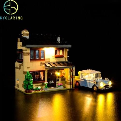 Kyglaring Led Lighting Set DIY Toys For 75968 4 Privet Drive Toy Lighting (Not Included Building Blocks)