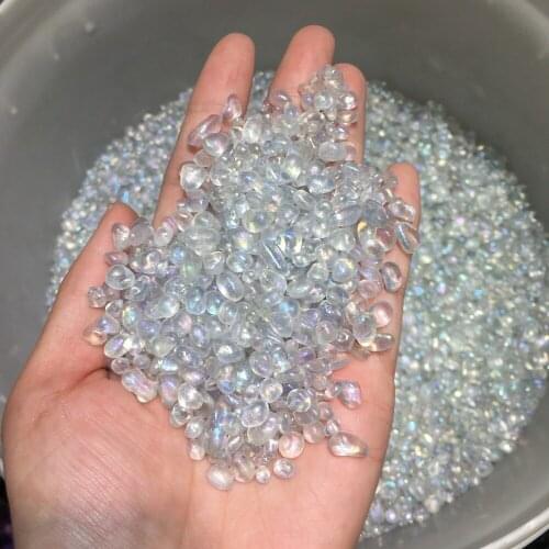 Natural Moonstone Crystal Wholesale Quartz Gravel Treatment Collection
