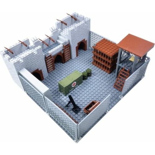 MOC Weapons Guns Builidng Blocks Military WW2 Toys for Boys Brinquedos Compatible Classic Construction Bricks Juguetes Para Nino