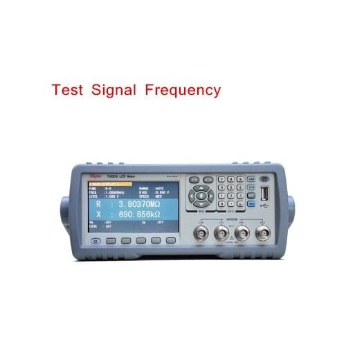 Tonghui TH2830 handheld LCR Meter 0.05% Accuracy Test Signal Frequency 50Hz-100kHz,34 Points