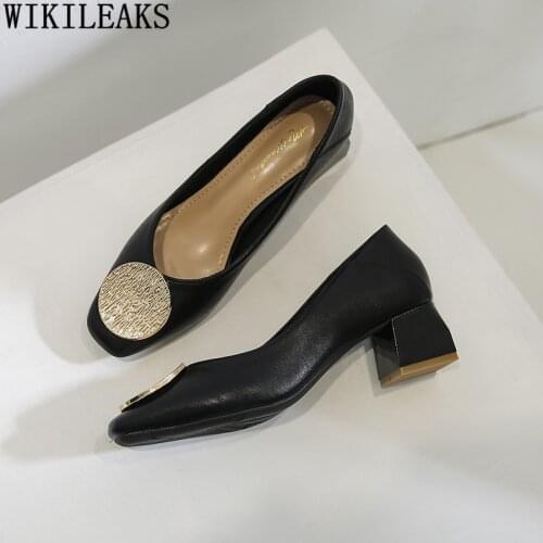 Wedding Shoes for Women Bride Pumps Women Shoes Square Toe Heels Shoes for Women 2021 High Heels Office 2021 Zapatos De Mujer