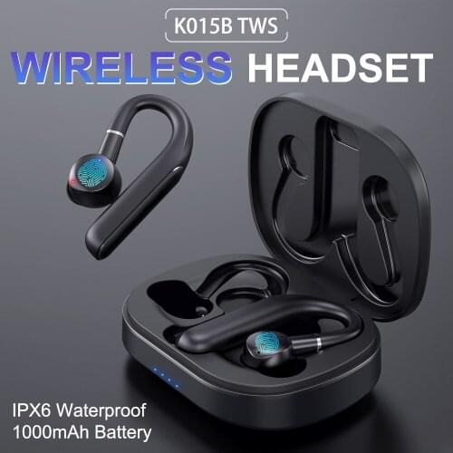 KINGSTAR Bluetooth Wireless Headphones TWS Earphones Sports Waterproof Running Earbuds Hifi Stereo Gaming Headset with Mic