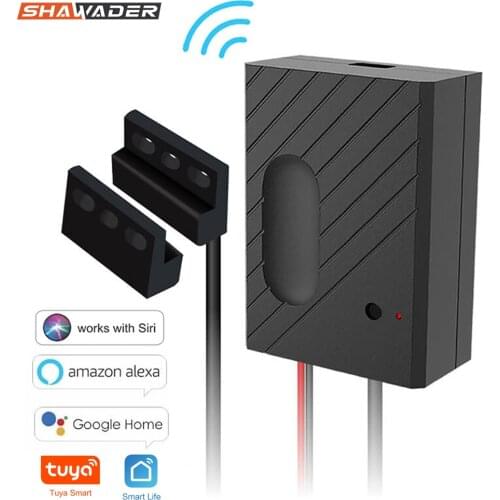Smart Garage Door Controller WiFi Switch Mount Opener Timer Voice Remote Control By Smartlife Tuya Alexa Google Home