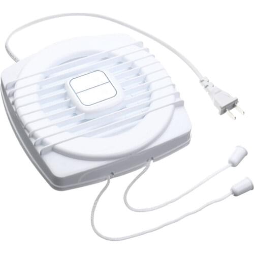 12W 6'' Pull Rope Exhaust Fan Kitchen Bathroom Toilet Small Air Conditioning Appliance Extractor Fan Ventilation Low Noise 220V