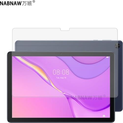 NABNAW Huawei MatePad T 10s LTE WIFI Scratch Proof Tempered Glass Screen Protector for Huawei MatePad 10.1 AGS3 W09 L09