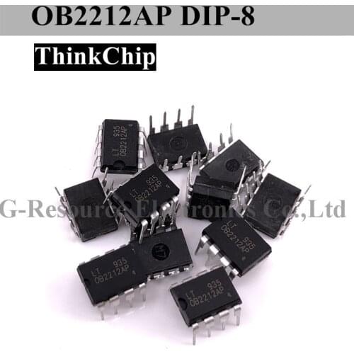 10pcs) OB2212AP DIP-8 Primary-Side Regulation PWM Power Switch OB2212A OB2212 2212AP DIP8