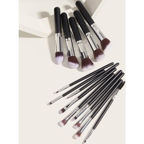 15pcs Makeup Brushes Tool Set Cosmetic Powder Eye Shadow Concealer Foundation Blush Blending Beauty Make Up Brush Maquiagem