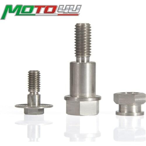 3pcs 1 set Ti/Titanium Stand & Pivot Bolts & Nut For Ducati 848, 1198, 1198S