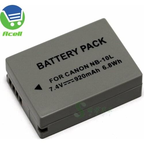 NB-10L NB10L Battery for Canon PowerShot G1 X G3 X G15 G16 SX40 SX50 SX60 HS PowerShot G1X G3X SX40HS SX50HS SX60HS Camera
