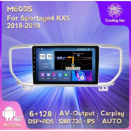 Android 11 Car Radio For KIA Sportage4 KX5 2018 2019 Multimedia Video Player GPS Navigation 2 din Stereo Head Unit With Frame