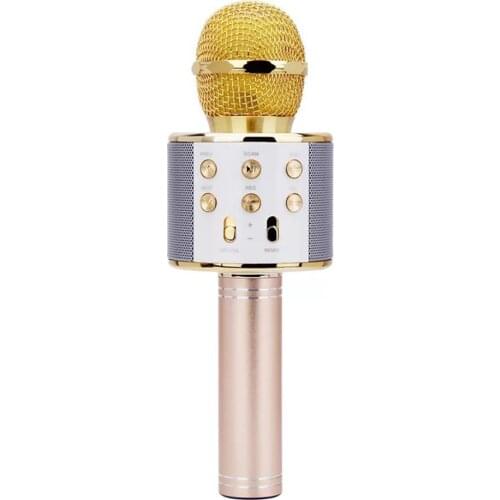 Bluelans WS858 Handheld Bluetooth Wireless Karaoke KTV Party Music Singing Microphone