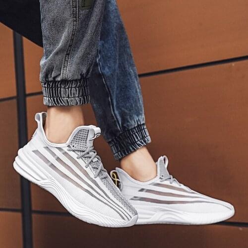 Casuales male zapatos breathable sneakers trainers sapato for sale fashion sports Mens sport Sneaker shoes mens black hot slip