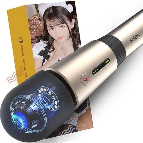 Leten Waterproof Ultra Powerful Magic Wand Massager,Strong vibration Orgasm Spray Large AV Vibrators,Clit Stimulator Sex Toys