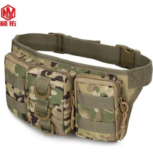 1PC Multicolor Storage Bag Multi-pocket Storage Waist Bag Outdoor EDC Waterproof Sports Bag Sports Cycling Bag