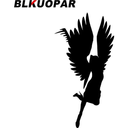 BLKUOPAR for Faerie Girl Fairy Fantasy Car Stickers Simple Fashionable Decals Occlusion Scratch Windshield Trunk Decor